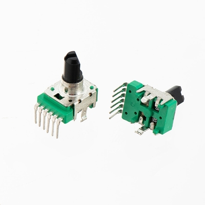 R1116G 11 Mm Dual Gang Metal Shaft Carbon Film Rotary Potentiometer B10k 50K 100K