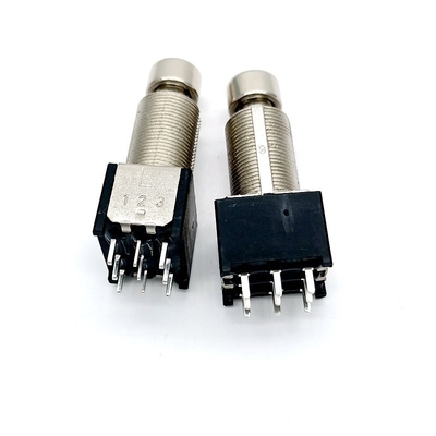 CE 17.1mm Foot  Pedal Guitar 125V AC 6A 9 Pin Footswitch