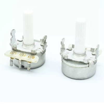 Latest 16mm Plastic Shaft  Solder Lug Pin B100k Rotary Potentiometer