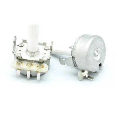 Latest 16mm Plastic Shaft  Solder Lug Pin B100k Rotary Potentiometer