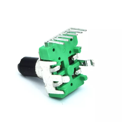 R1116G 11 Mm Dual Gang Metal Shaft Carbon Film Rotary Potentiometer B10k 50K 100K