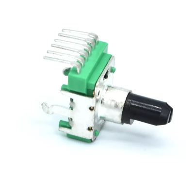 R1116G 11 Mm Dual Gang Metal Shaft Carbon Film Rotary Potentiometer B10k 50K 100K