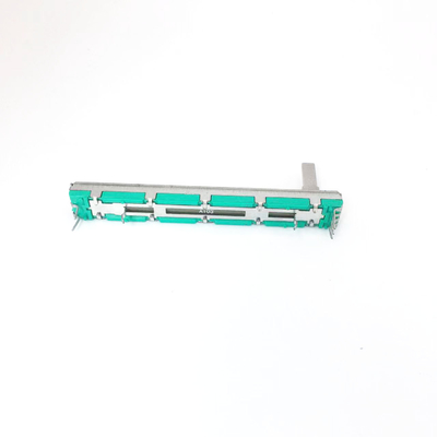 C6044G Dual Potentiometer Carbon Film Slide Potentiometer 60mm Travel 5K 10K Linear Stereo Potentiometer