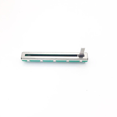 C6044G Dual Potentiometer Carbon Film Slide Potentiometer 60mm Travel 5K 10K Linear Stereo Potentiometer