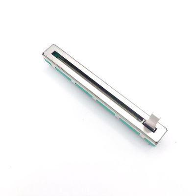 C6044G Dual Potentiometer Carbon Film Slide Potentiometer 60mm Travel 5K 10K Linear Stereo Potentiometer