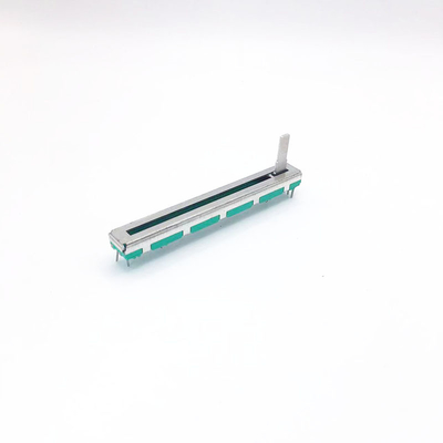 C6044G Dual Potentiometer Carbon Film Slide Potentiometer 60mm Travel 5K 10K Linear Stereo Potentiometer