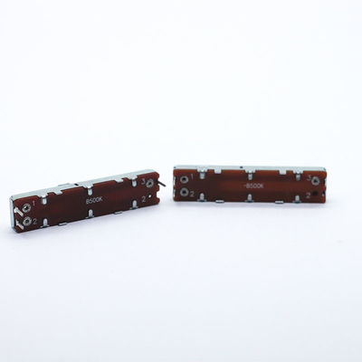 China Manufacturer Of  Slide Potentiometer With Switch 30mm Travel Linear 5k 10k Ohm Potentiometer 100k Potentiometer