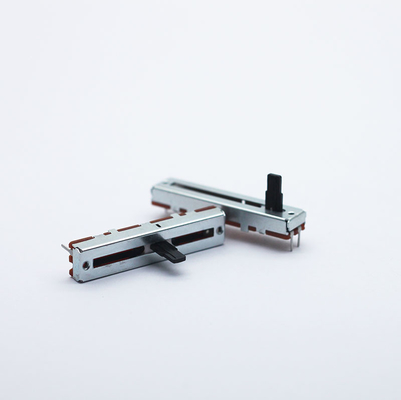 China Manufacturer Of  Slide Potentiometer With Switch 30mm Travel Linear 5k 10k Ohm Potentiometer 100k Potentiometer