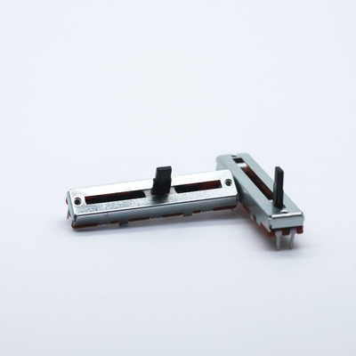 China Manufacturer Of  Slide Potentiometer With Switch 30mm Travel Linear 5k 10k Ohm Potentiometer 100k Potentiometer