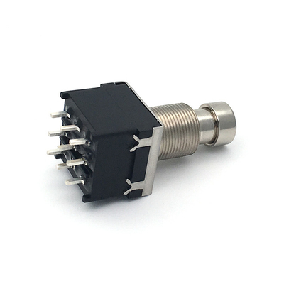 9 Pin 3pdt Stomp Switch 500V For Electric Guitar