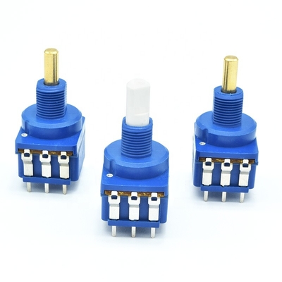 0.2W  High Current Potentiometer Light Dimmer 17mm Speed Regulating
