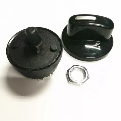 Juicer 29mm Continuous Rotary Switch 6A 1 Pole 12 Way Rotary Switch  Fan