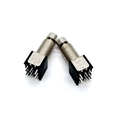 CE 17.1mm Foot  Pedal Guitar 125V AC 6A 9 Pin Footswitch