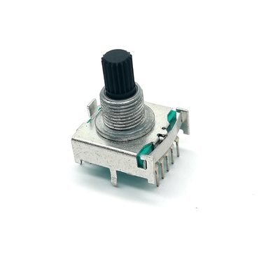 17mm Single Pole Triple Throw Rotary Switch 0.3A 100k Log Potentiometer