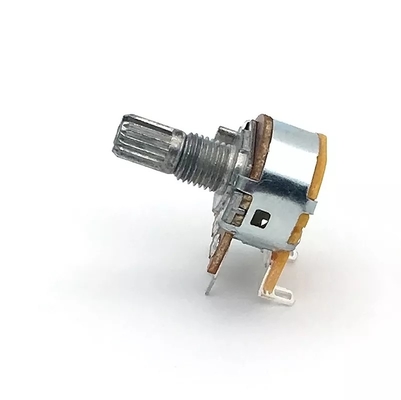 5k Potentiometer With Switch 15mm Dual Gang Audio Taper