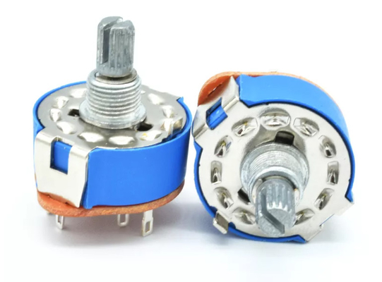 SR25-FC Inverter Rotary Switch 12 Positions DIP Rotary Band Switch Oven Rotary Switch