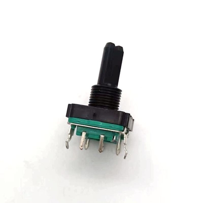 Home Appliance EC16 Rotary Encoder With Led Indicator 100ohm Black