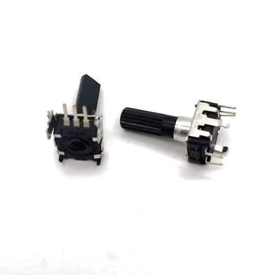 Metal 5 Pin Rotary Encoder EC12 16 Position Without Switch For Electronic