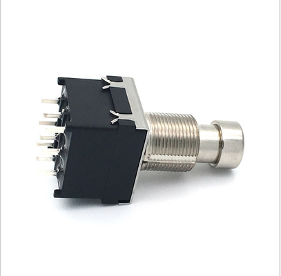 SF17 10000 Cycles 2pdt Switch  9 Pin Push Button Foot 100ohm