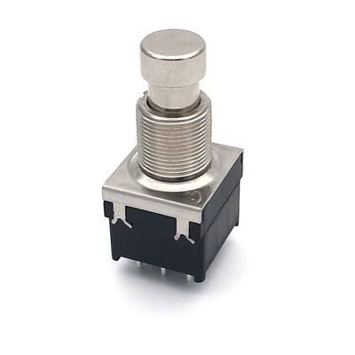 SF17 10000 Cycles 2pdt Switch  9 Pin Push Button Foot 100ohm