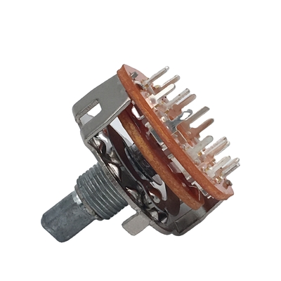 SR25C Inverter Rotary Switch 12 Positions DIP Rotary Band Switch Oven Rotary Switch