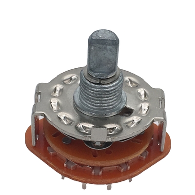 SR25C Inverter Rotary Switch 12 Positions DIP Rotary Band Switch Oven Rotary Switch