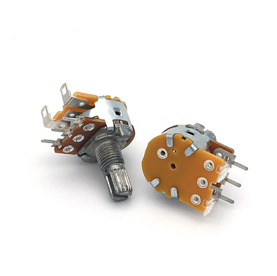 250v A10k Potentiometer 6 Pin 16mm High Current Industrial Use