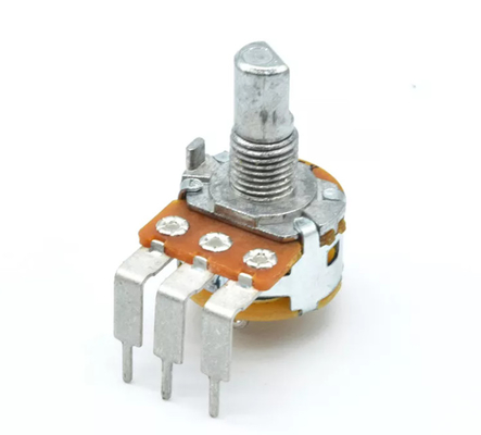 Carbon Film ROHS Rotary Potentiometer 200k Ohm 200k Potentiometer