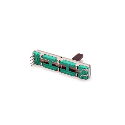 5k~2M 15mm Slide Fader  6 Pin Mixing Desk Fader Plastic