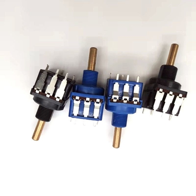 Blue 500k Potentiometer With Switch 10A For Dimming Lighting