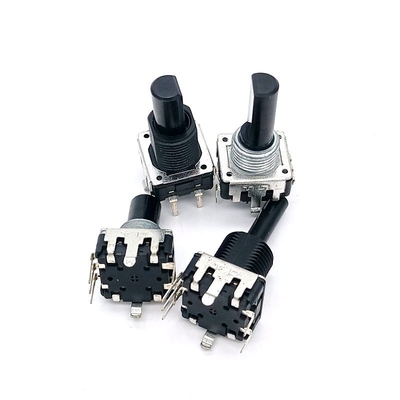 ISO EC12 Rotary Knob 5mA Dual Concentric Rotary Encoder With Push Button