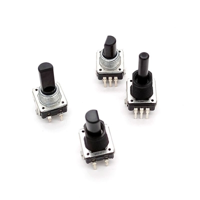 ISO EC12 Rotary Knob 5mA Dual Concentric Rotary Encoder With Push Button