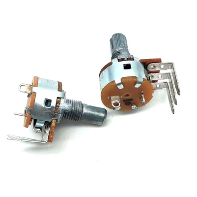 Vertical Potentiometer With On Off Switch  16mm