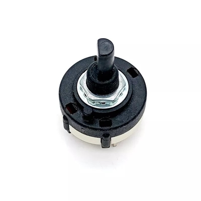 Diameter 26mm Rotary Band 0.3A Multi Position Rotary Switch For Fans Ovens
