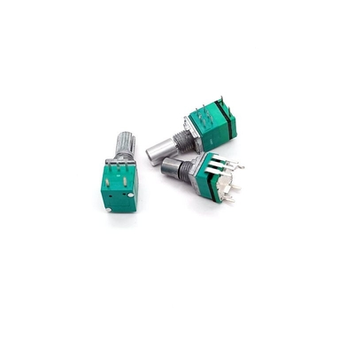 10mA Rotary Encoder With Knob 6mm Dual Concentric Auto Speaker Audio Tuning