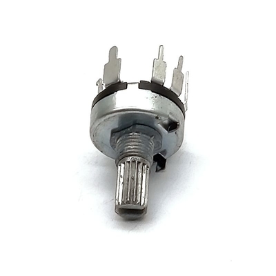 100V AC Rotary Switch Potentiometer With On Off Switch 50ohm For Audio Amplifier