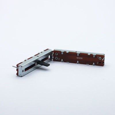 China Manufacturer Of  Slide Potentiometer With Switch 30mm Travel Linear 5k 10k Ohm Potentiometer 100k Potentiometer